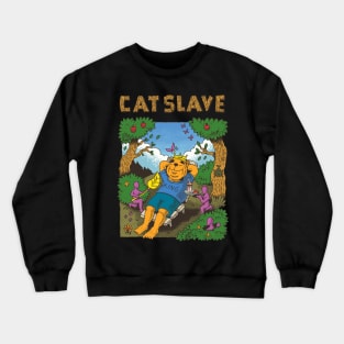 cat slave Crewneck Sweatshirt